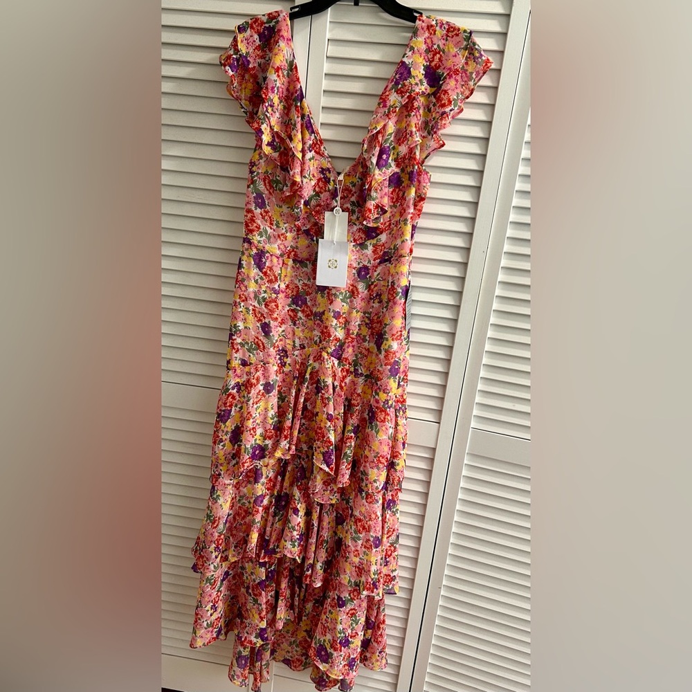 Floral Print Spring & Summer Sundress Maxi Dress Size L
By WAYF